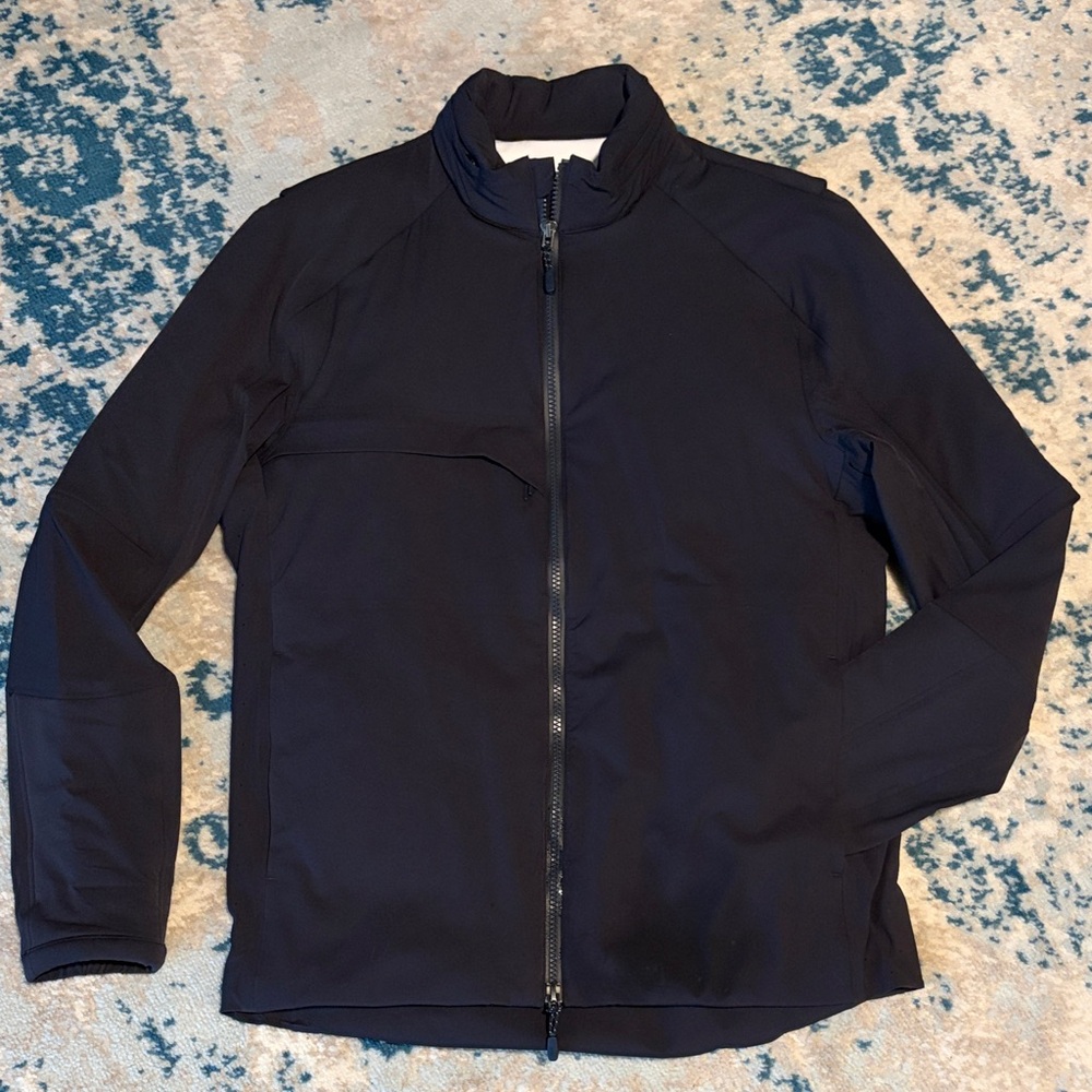 johnnie-O Performance Navy Full Zip Jacket